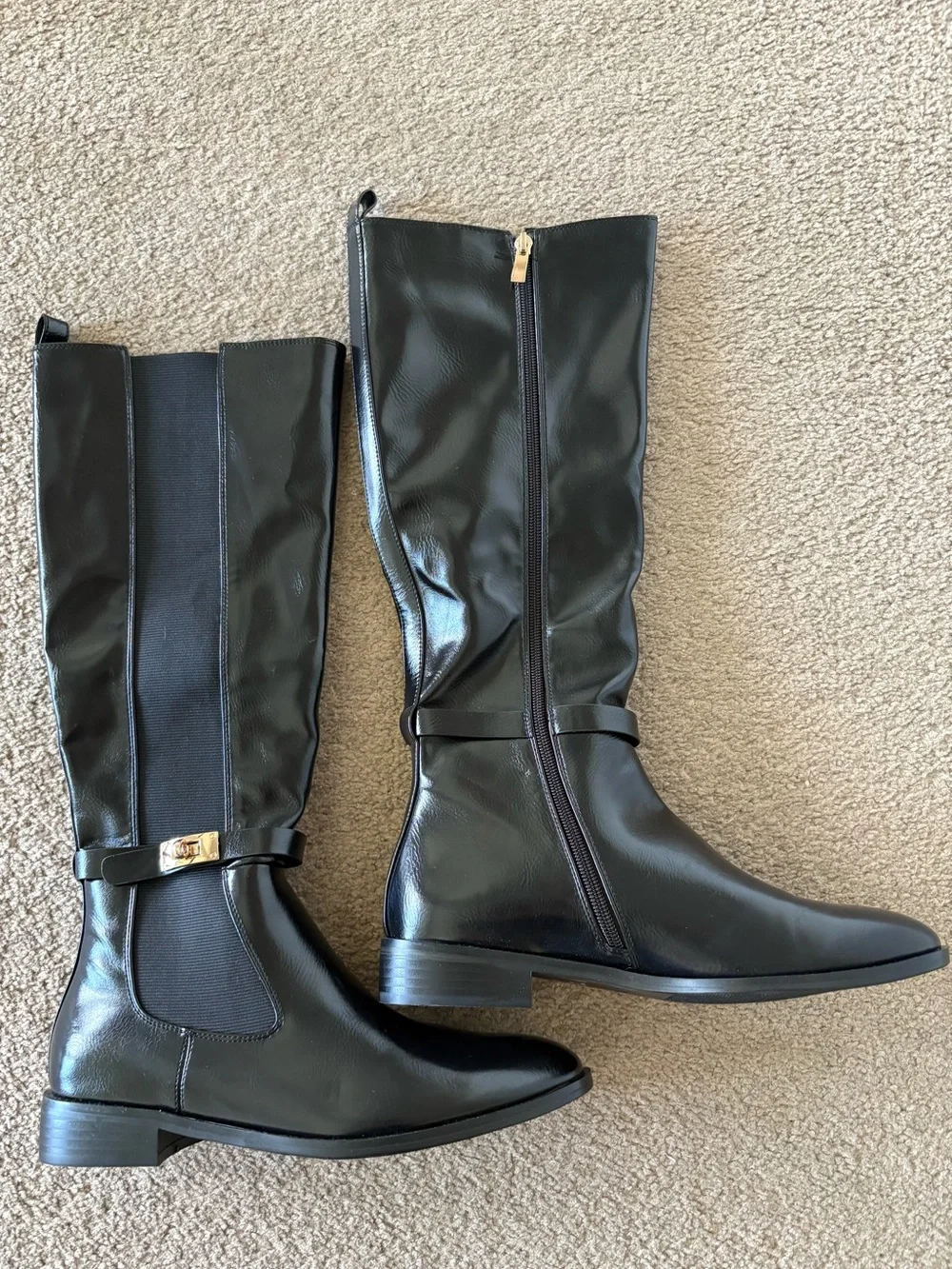 Torgeis black boots; size 8.5; NWOT